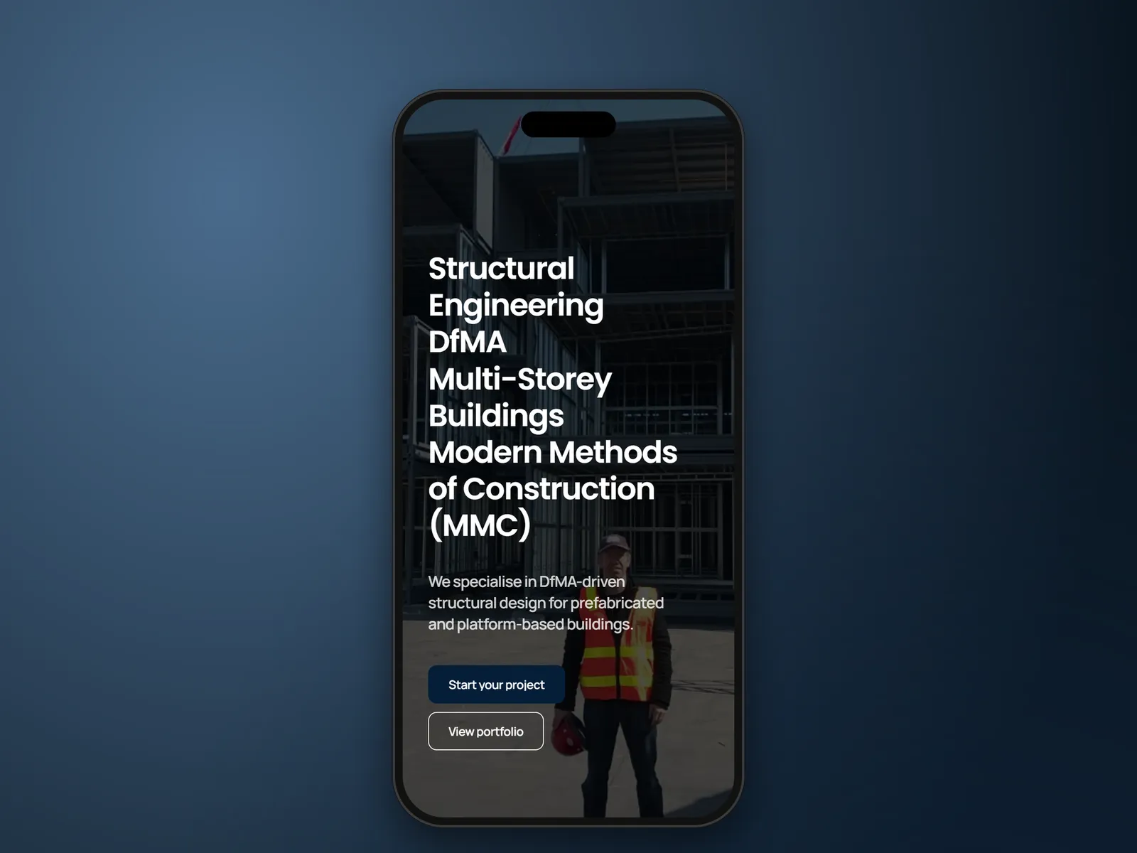 Systemised Design Group, website mockup 3