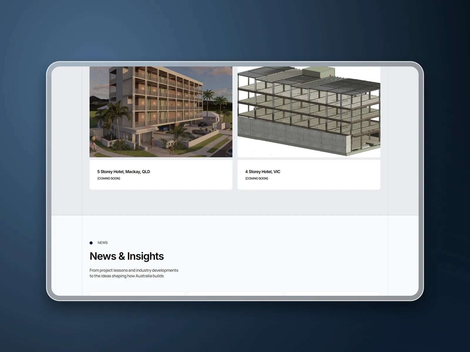 Systemised Design Group, website mockup 4